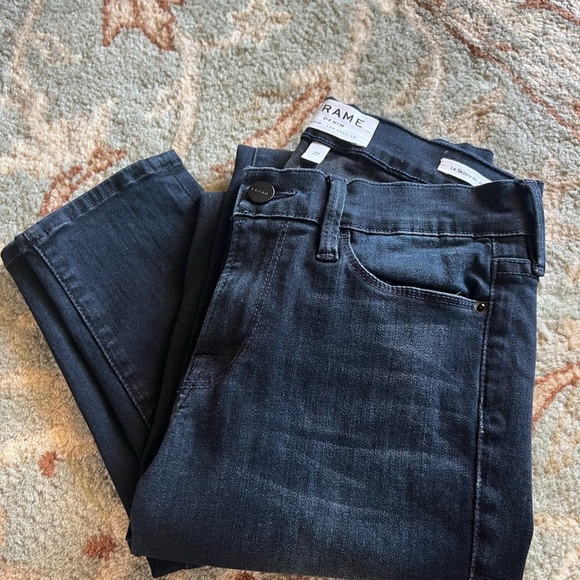 Frame Denim Le High Skinny Dark Wash Jeans Size 27 - Picture 6 of 6